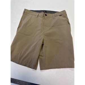 Hurley Board Shorts Swim Trunks Khaki Size 32